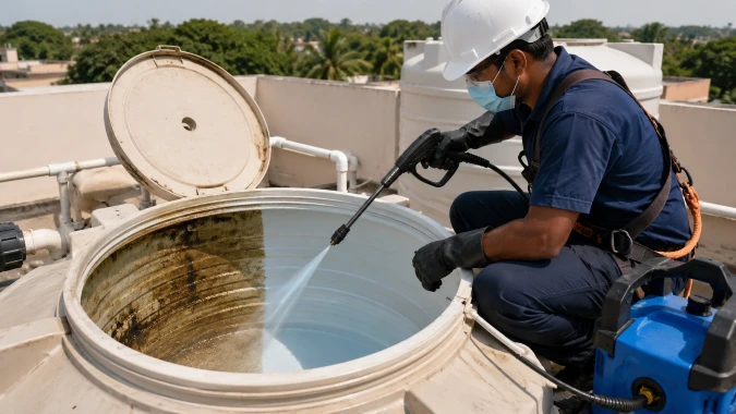 Common Water Tank Problems and How Professional Cleaning Helps Prevent Them